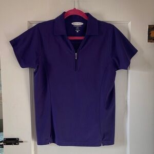 Pebble Beach Performance Polo in Purple